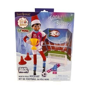 The Elf on the Shelf SANTAVERSE Soccer Polar Props North Pole Pitch Kit New